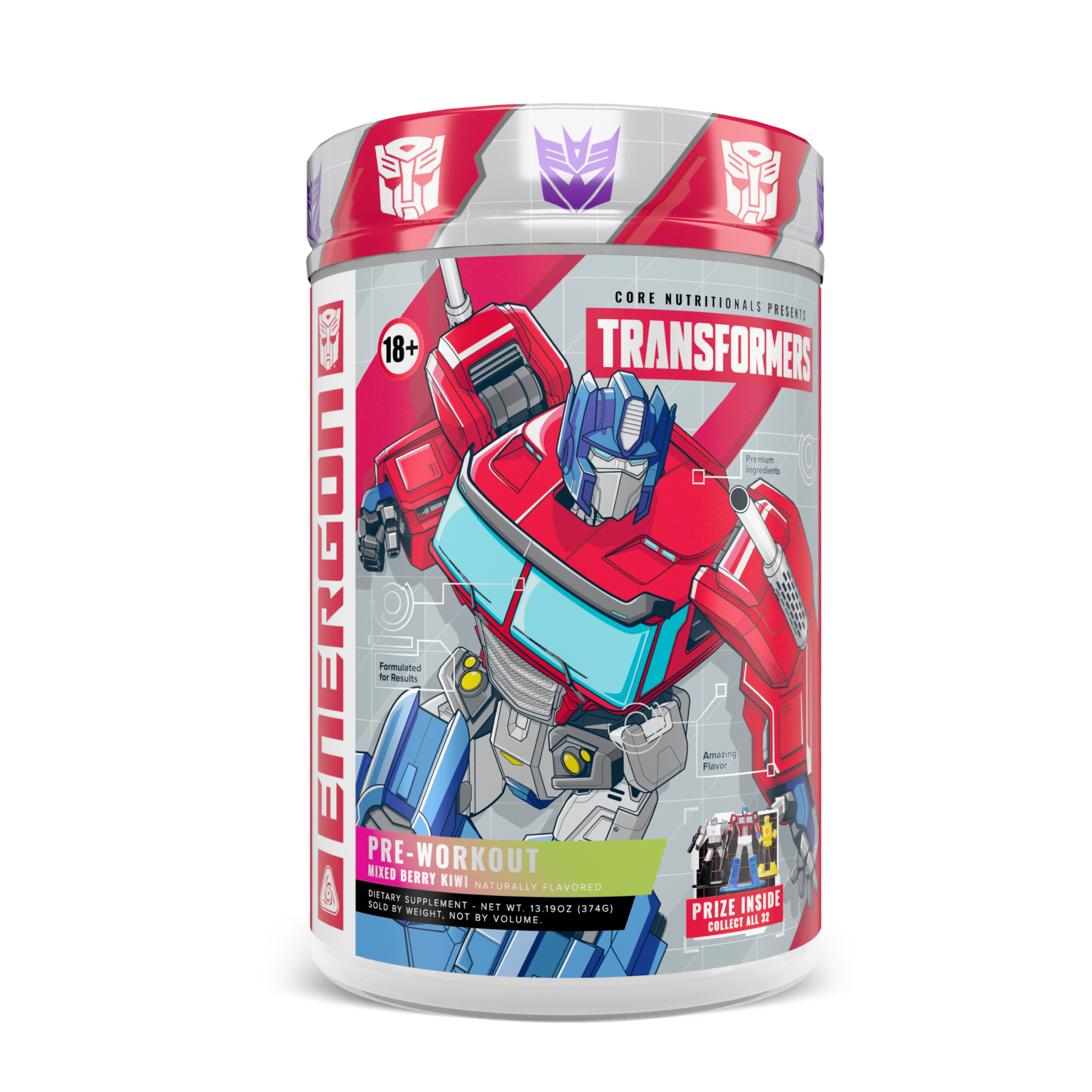 Core Nutritionals | Energon Pre-Workout | Transformers Edition - In Action | Nutrastop
