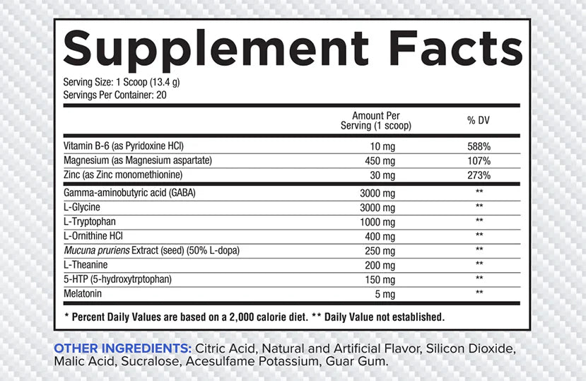 Core Nutritionals | ZZZ | Natural Sleep Formula