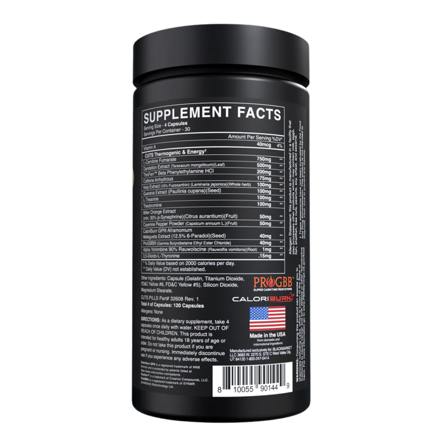 BlackMarket | Cuts | Thermogenic Pills