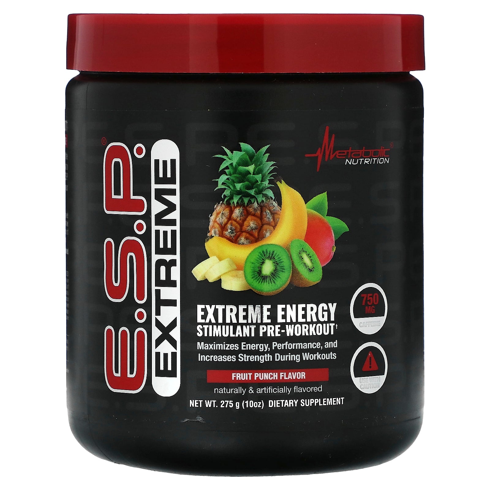 Metabolic Nutrition | ESP PreWorkout | 90 Servings - In Action | Nutrastop