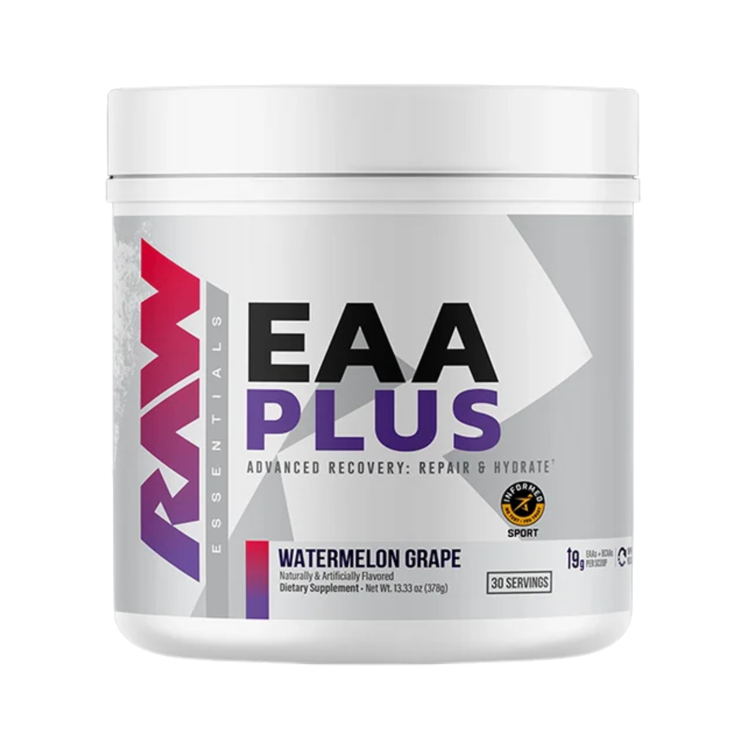 Raw Nutrition | EAA Plus Hydrate | 30 Servings