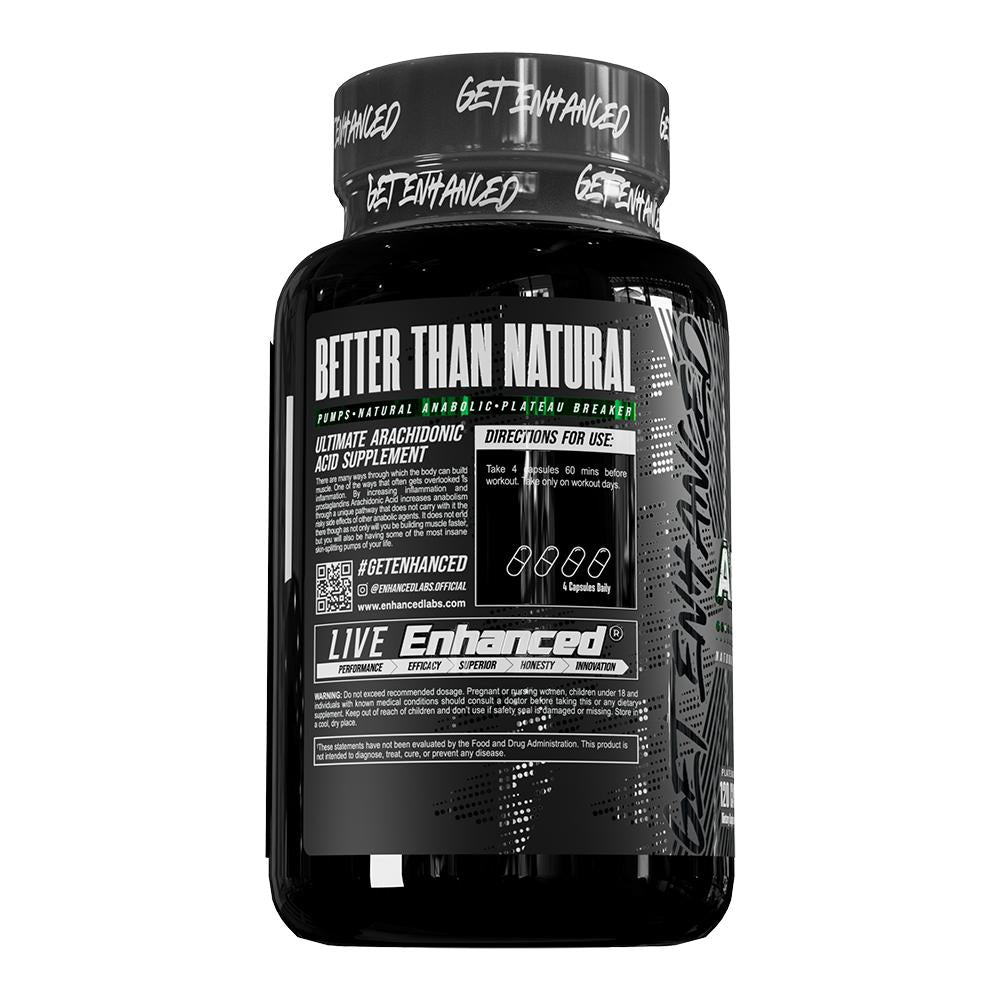 Enhanced  | Arachidonic Acid | 120 Capsule - In Action | Nutrastop