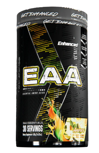 Enhanced | EAA | 30 Servings - In Action | Nutrastop