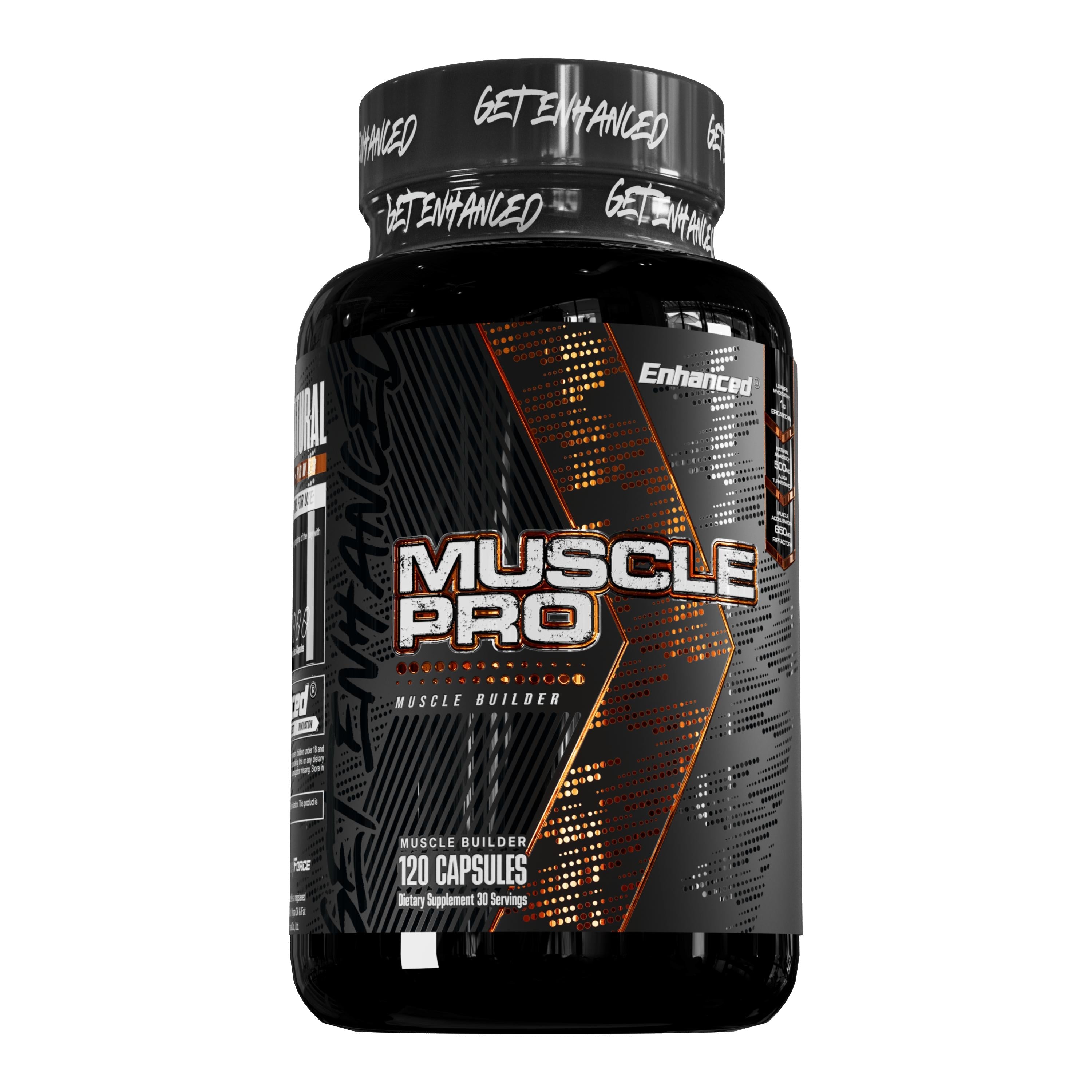 Enhanced | Muscle Pro | Natural Muscle Builder - In Action | Nutrastop
