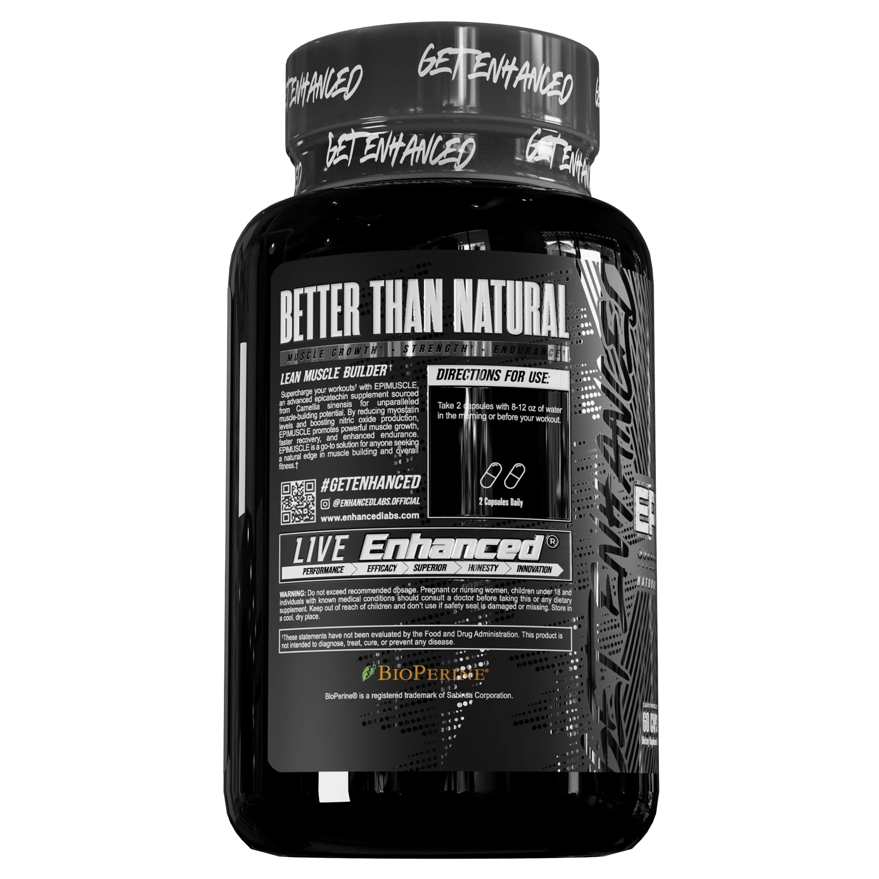 Enhanced | Epimuscle | 60 Capsules