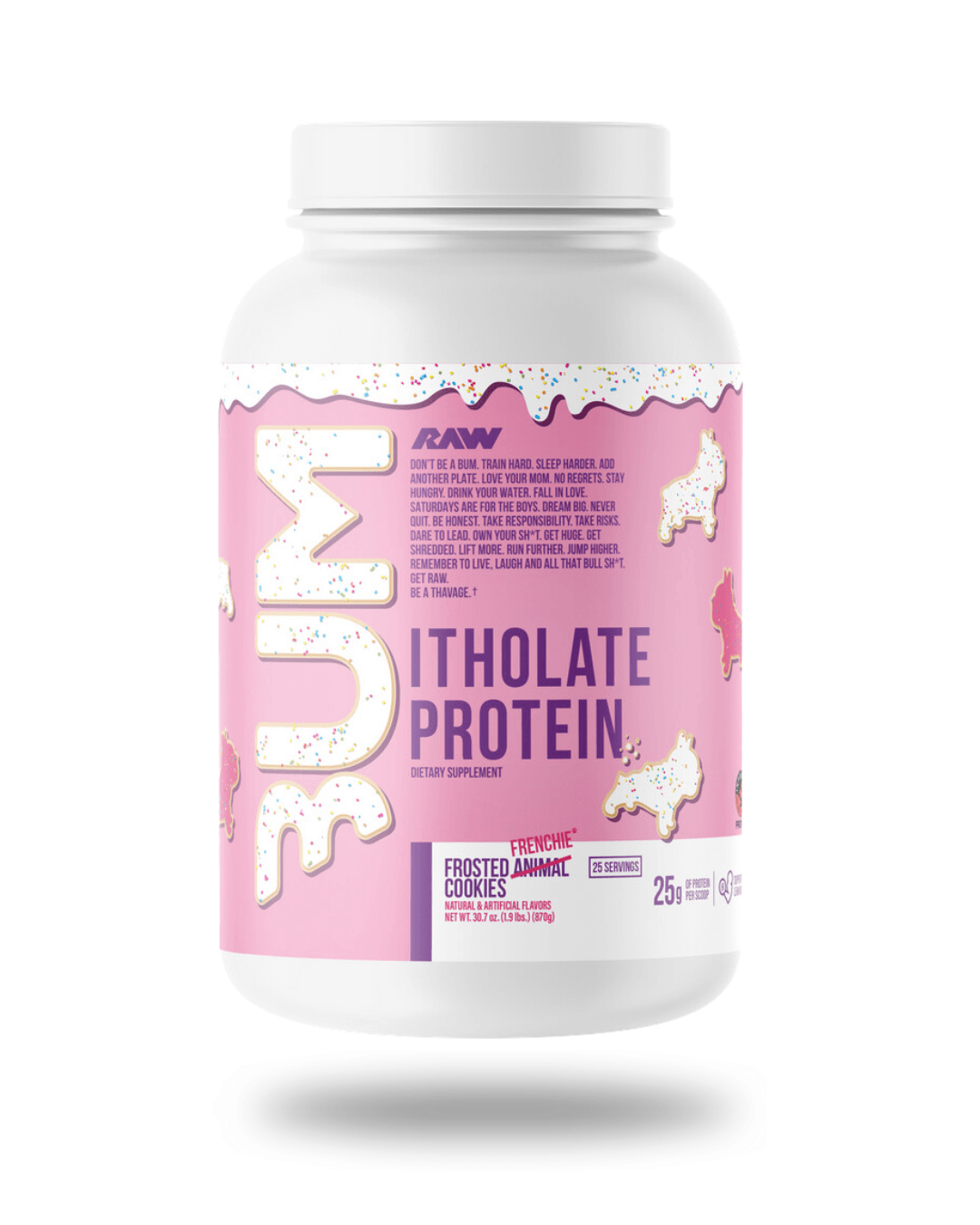 Raw Nutrition | CBUM Itholate | Isolate Protein | 2lb