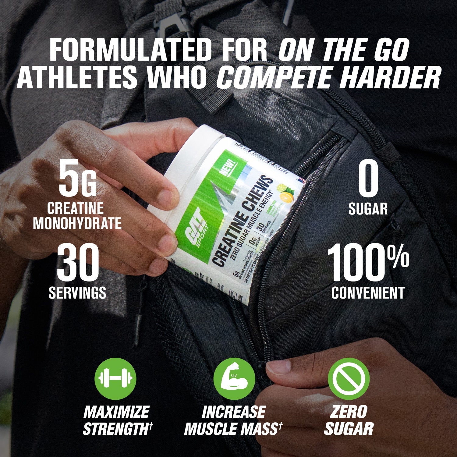 GAT Sport | Creatine HCL + - In Action | Nutrastop