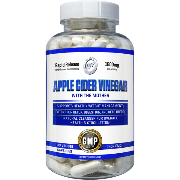 Hi-Tech Pharmaceuticals Apple Cider Vinegar 90 Capsules - In Action | Nutrastop