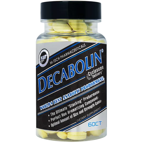 Hi-Tech Pharmaceuticals Decabolin Super-Test prohormone stack - In Action | Nutrastop
