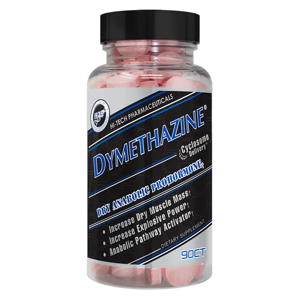 Hi Tech Pharmaceuticals Dymethazine - 90 Tablets - In Action | Nutrastop