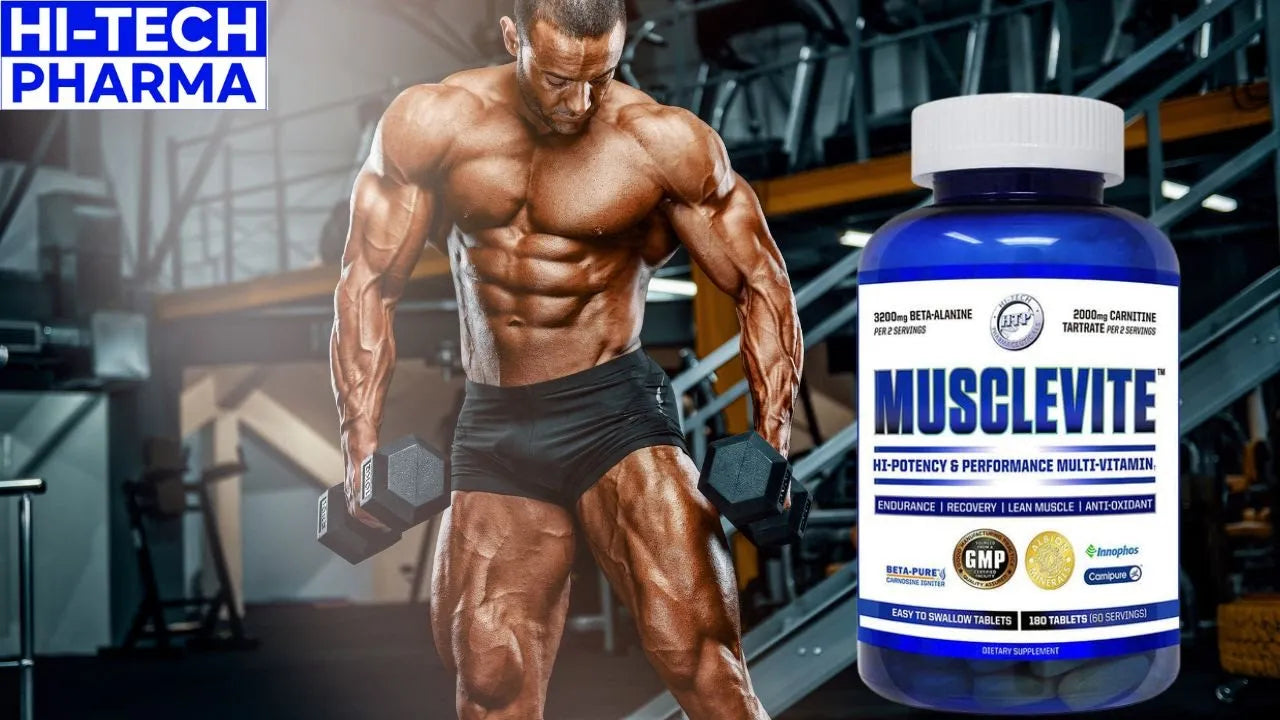Hi-Tech Pharmaceuticals | Musclevite | Performance Multivitamin - In Action | Nutrastop