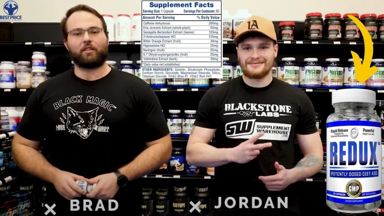 Hi-Tech | Redux | 60 capsules - In Action | Nutrastop
