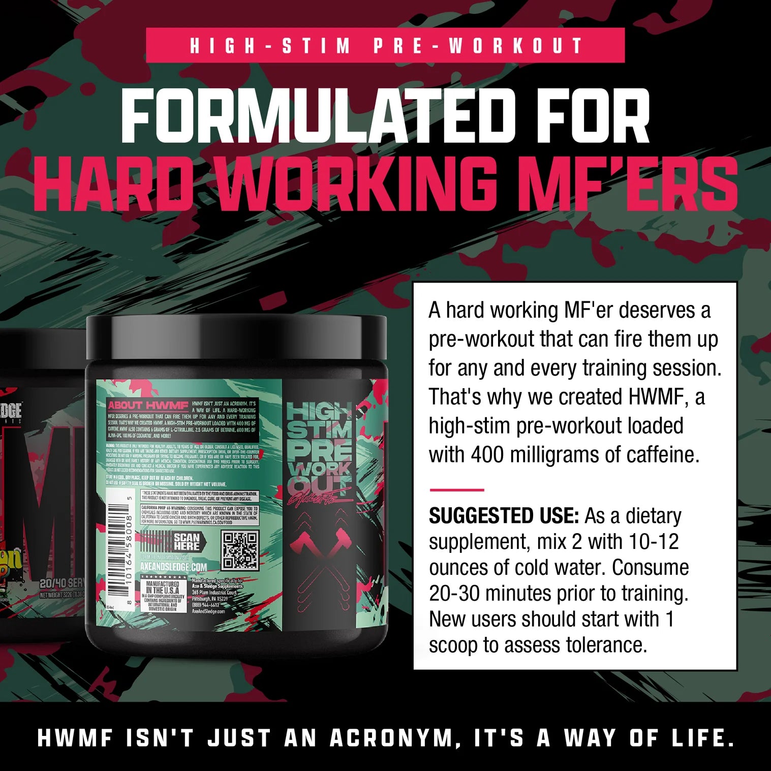 Axe & Sledge | HWMF Pre Workout