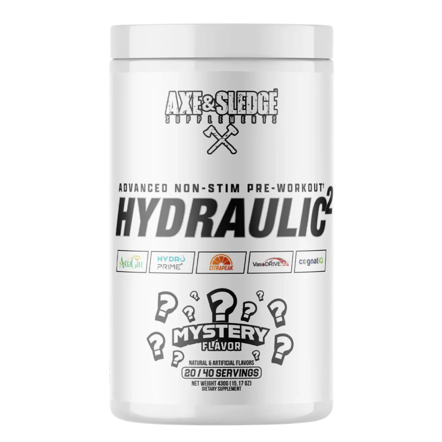 Axe & Sledge | A&S Hydraulic 2 | 40 Servings - Product Image | Nutrastop