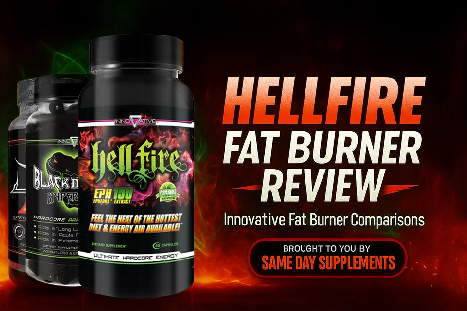 Innovative | HellFire | Ultimate Hardcore Energy (90ct) - In Action | Nutrastop