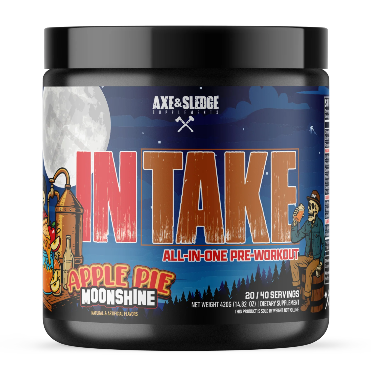 Axe & Sledge | A&S Intake Pre | 40 Servings - Product Image | Nutrastop