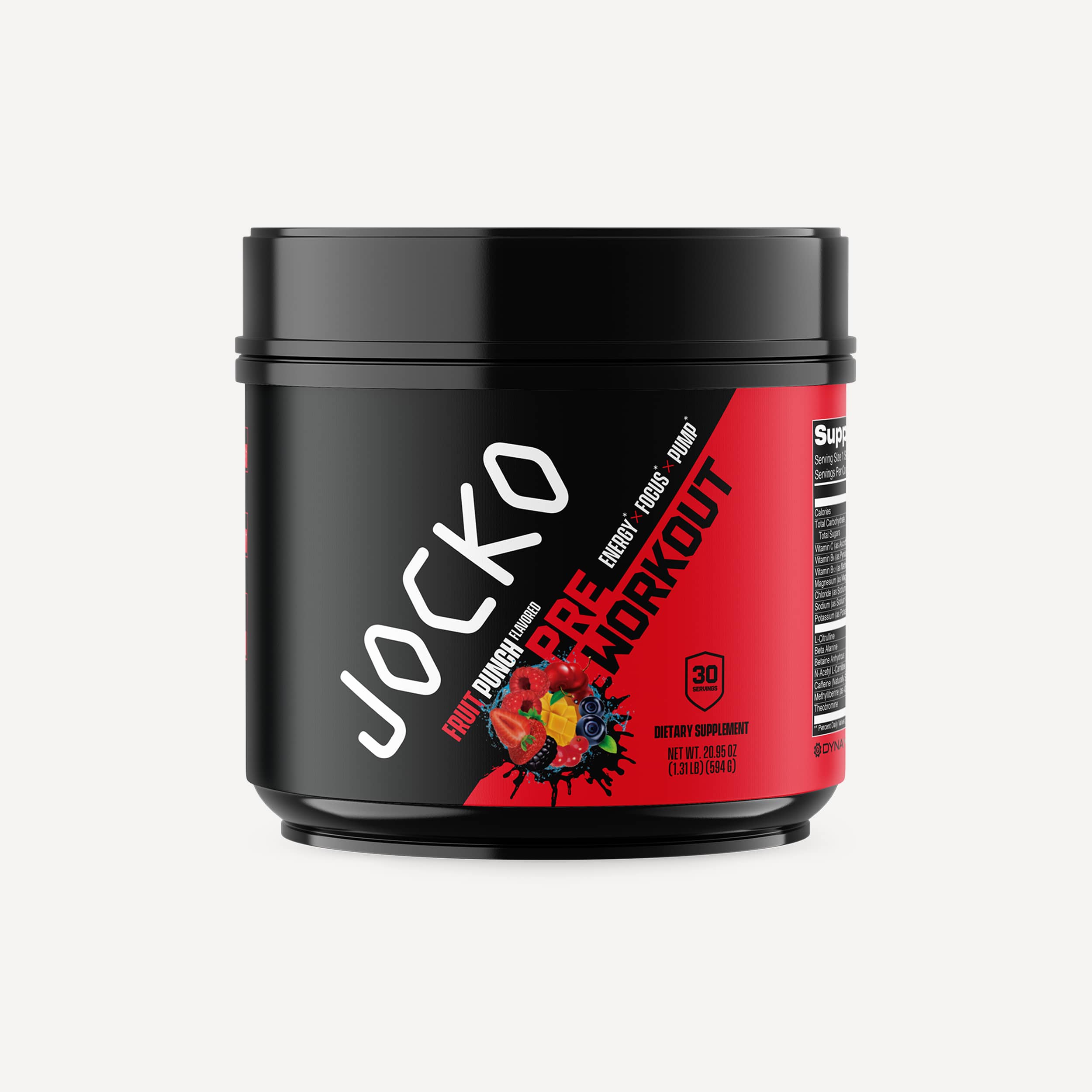 Jocko Fuel | Pre Workout | 30 Serving - In Action | Nutrastop