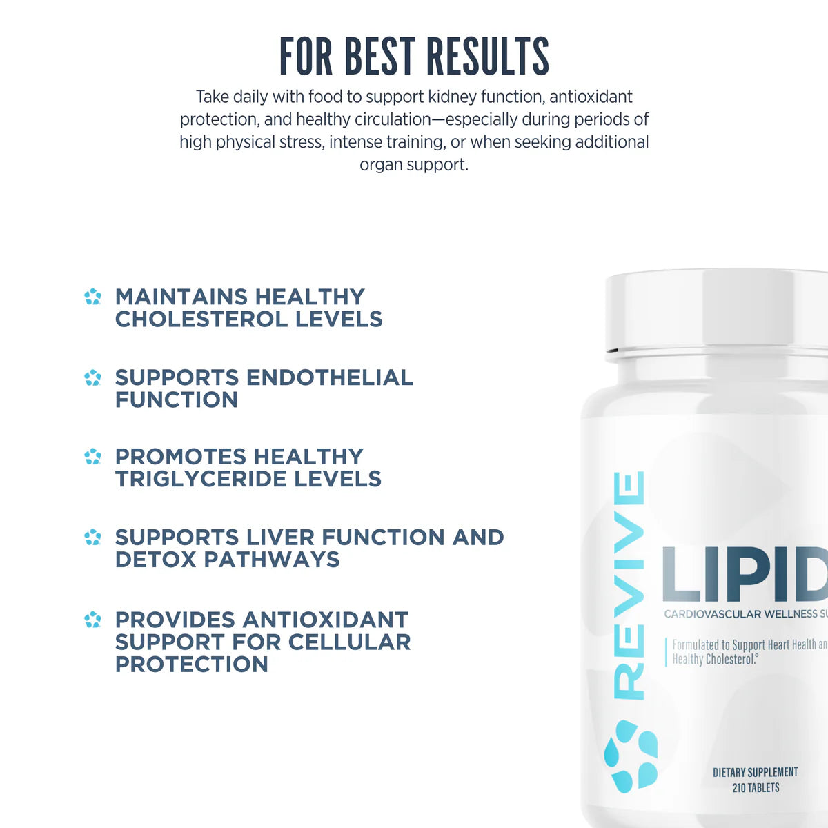 Revive | Lipid | 210 Tablets