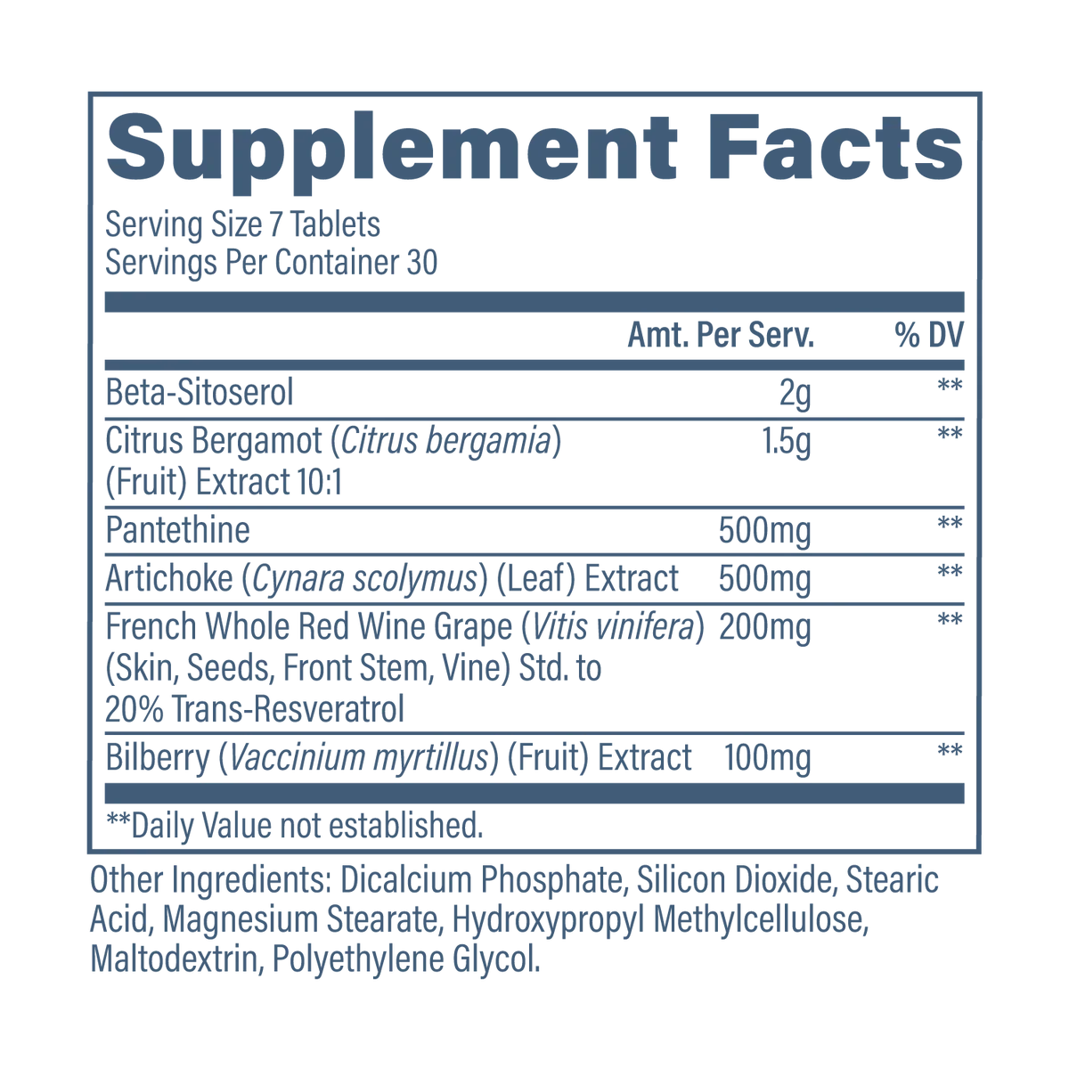 Revive | Lipid | 210 Tablets