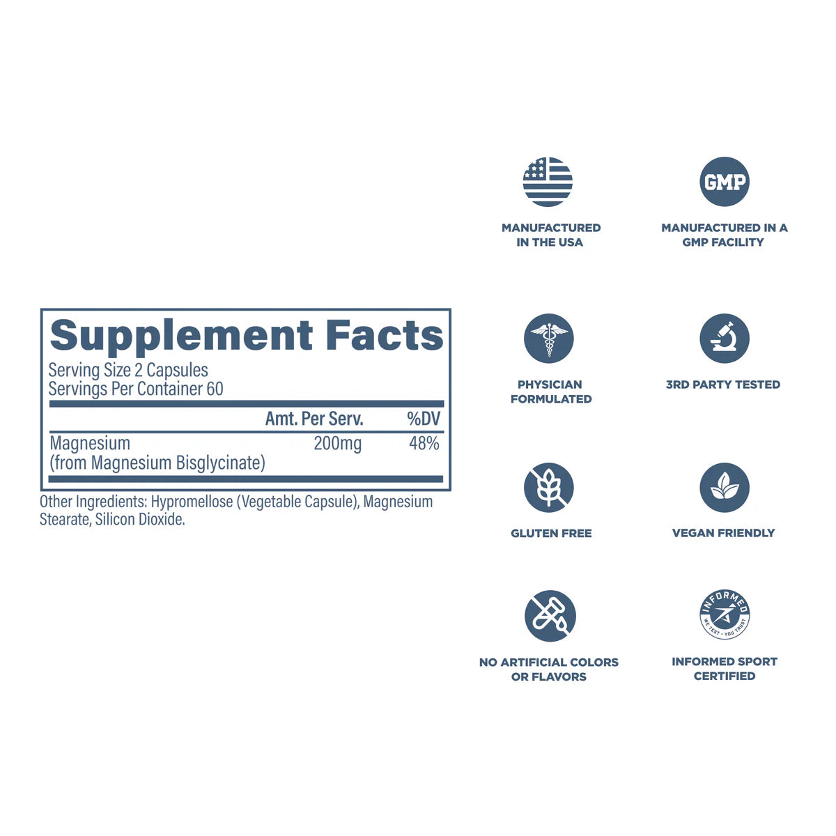 Revive | Mag Glycinate | 120 Capsules