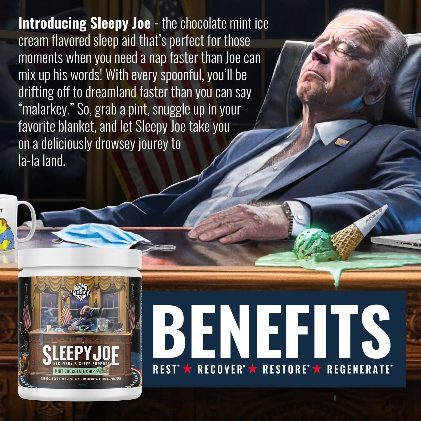 Merica Labz | Sleepy Joe | Sleep Aid