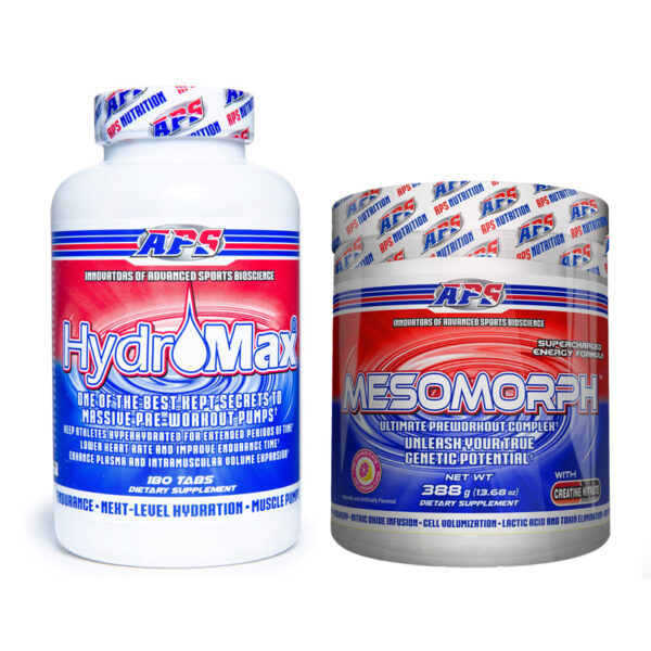 Mesomorph + Hydromax Ulimate Pre+Pump Stack - In Action | Nutrastop