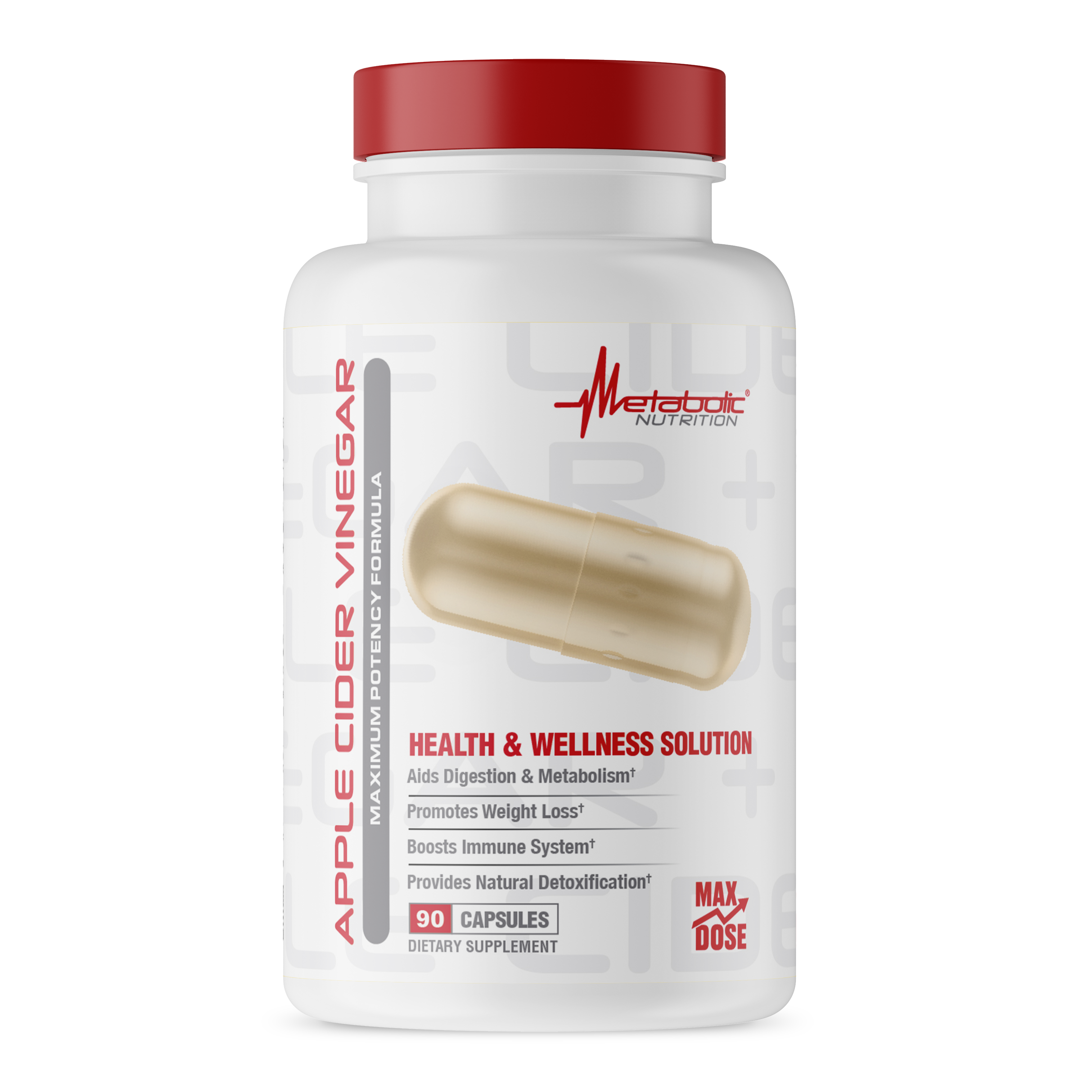 Metabolic Nutrition | Apple Cider Vinegar Capsules - In Action | Nutrastop