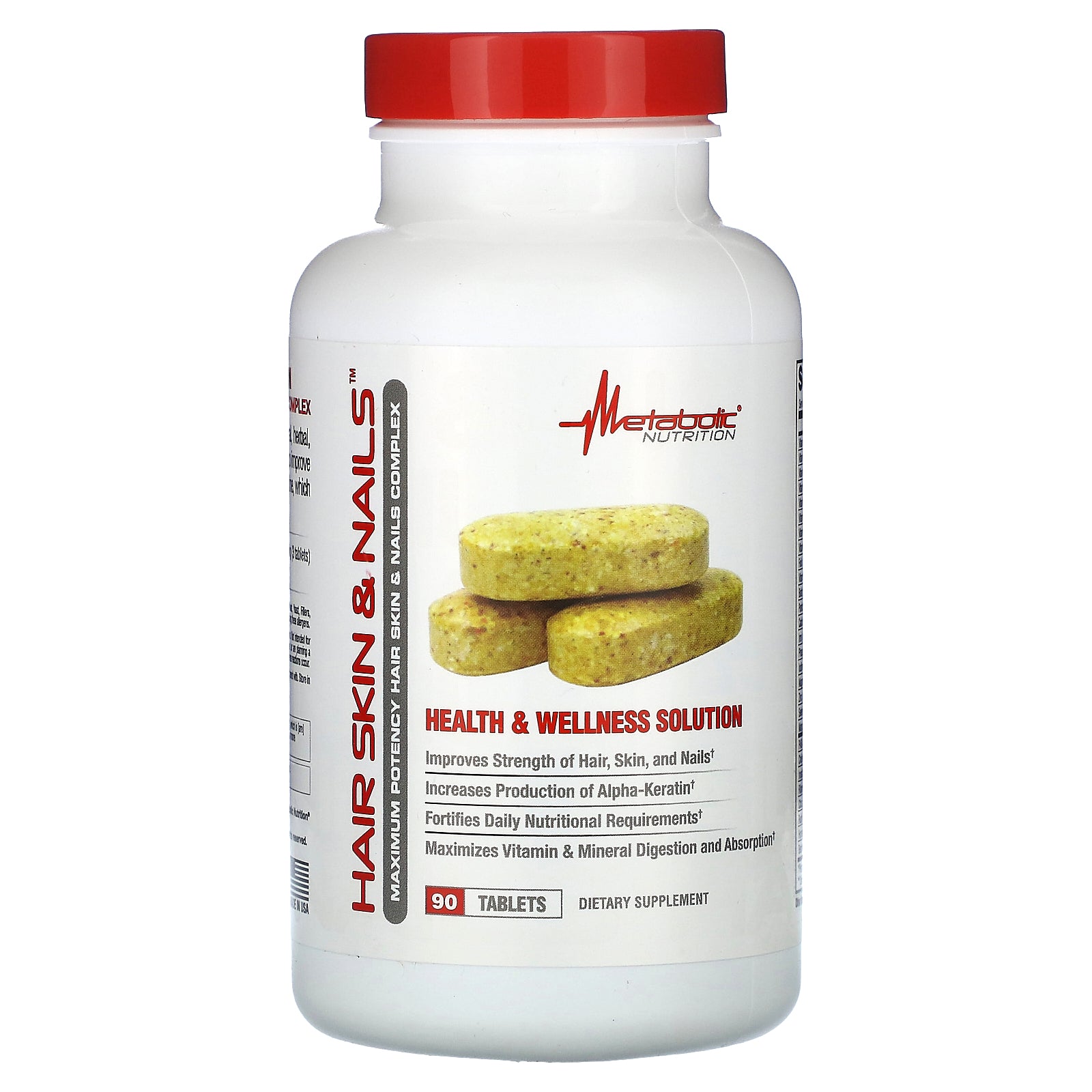 Metabolic Nutrition | Hair Skin and Nails | Age Defying Vitamin/Mineral Complex - In Action | Nutrastop