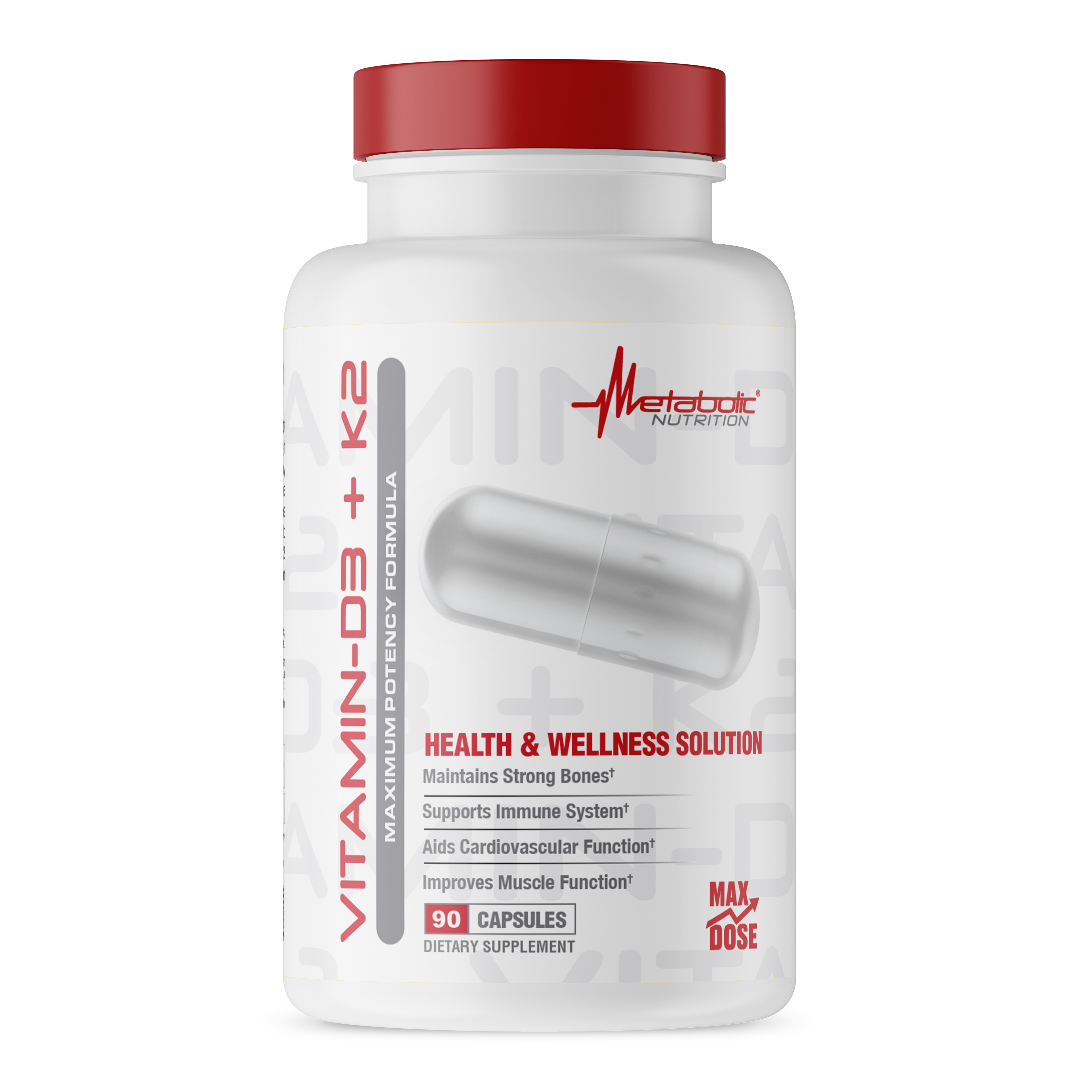 Metabolic Nutrition | Vitamin D3 + K2 - In Action | Nutrastop