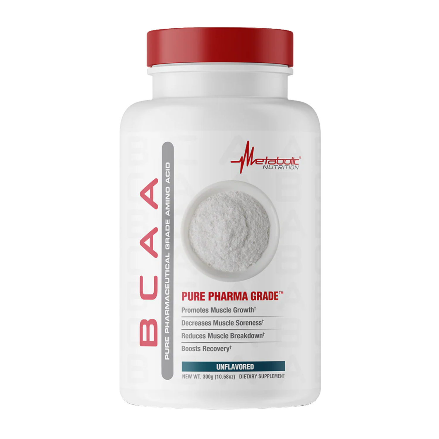 Metabolic Nutrition | BCAA | Unflavored Powder