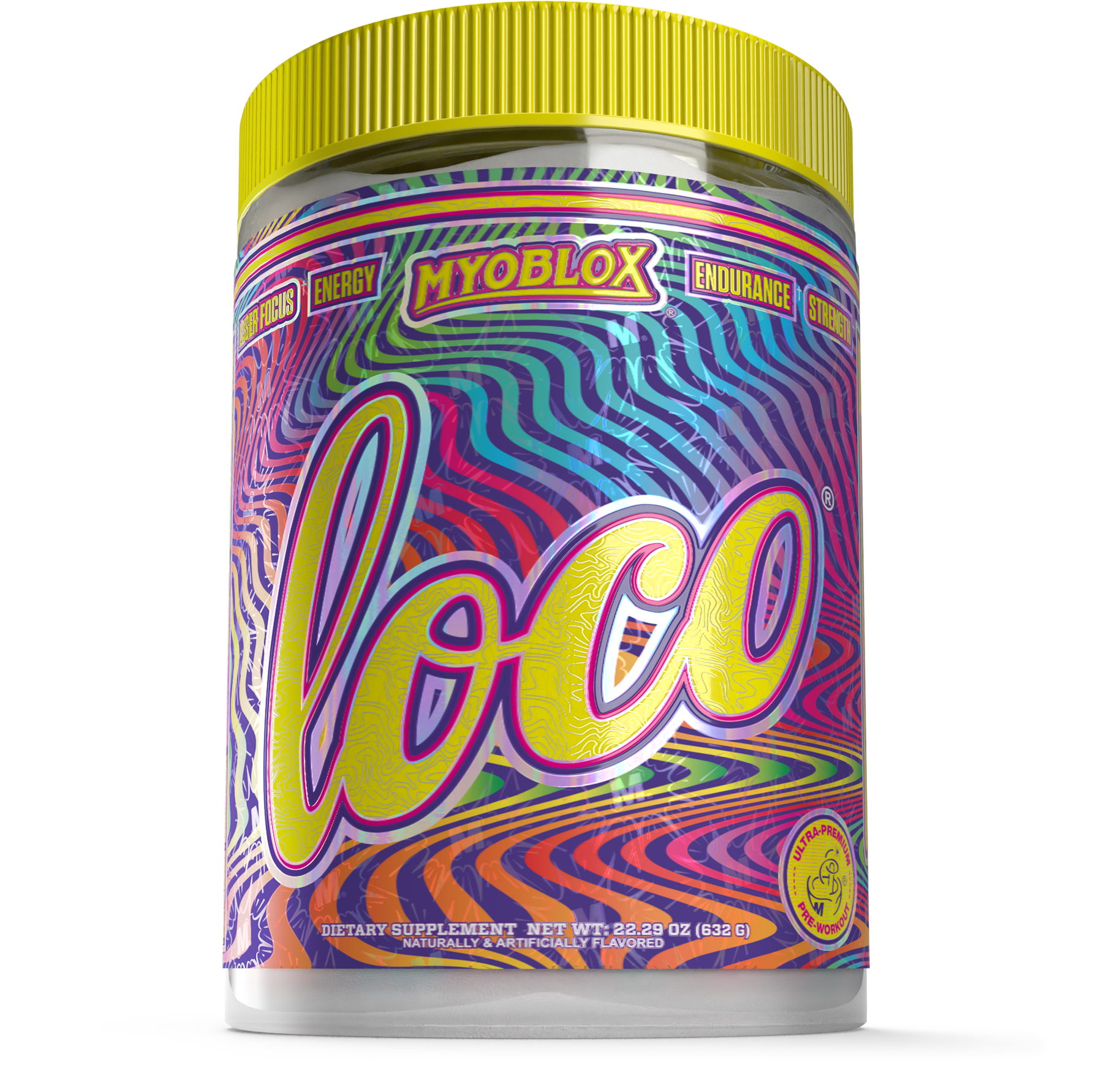 MyoBlox | Loco | Pre-Workout - In Action | Nutrastop