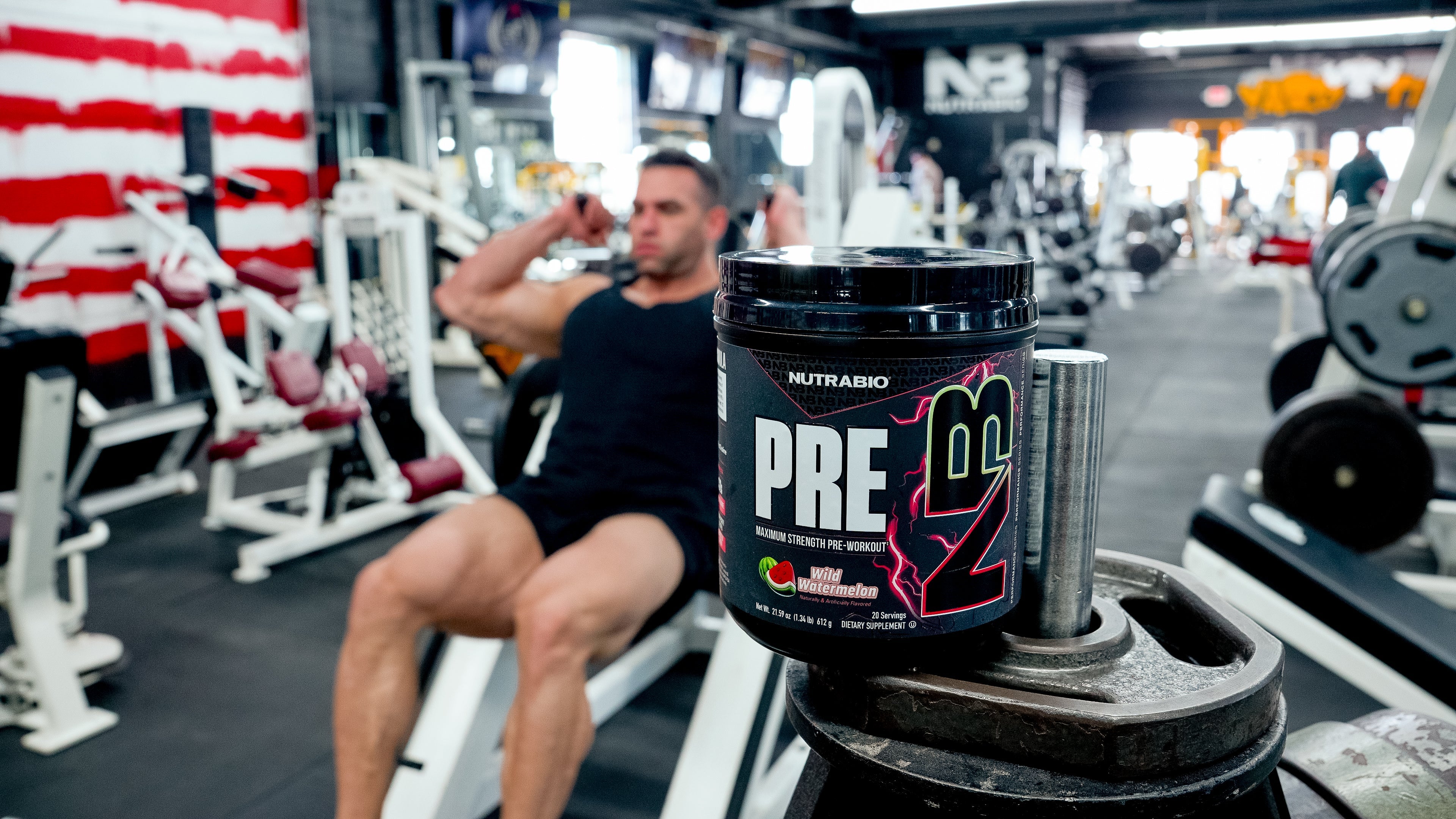 Nutra Bio | Base Pre-Workout | (30 servings) - In Action | Nutrastop
