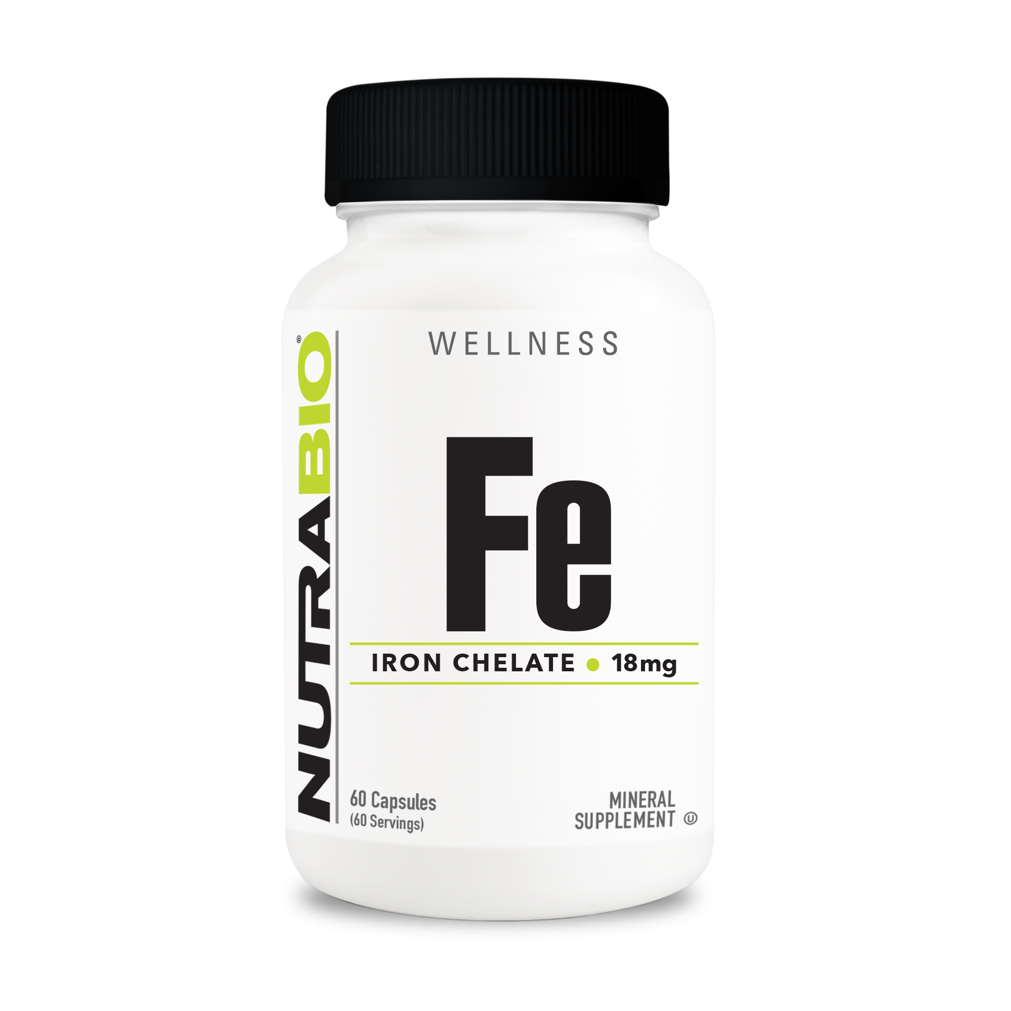 NutraBio | Fe Iron Chelate - In Action | Nutrastop