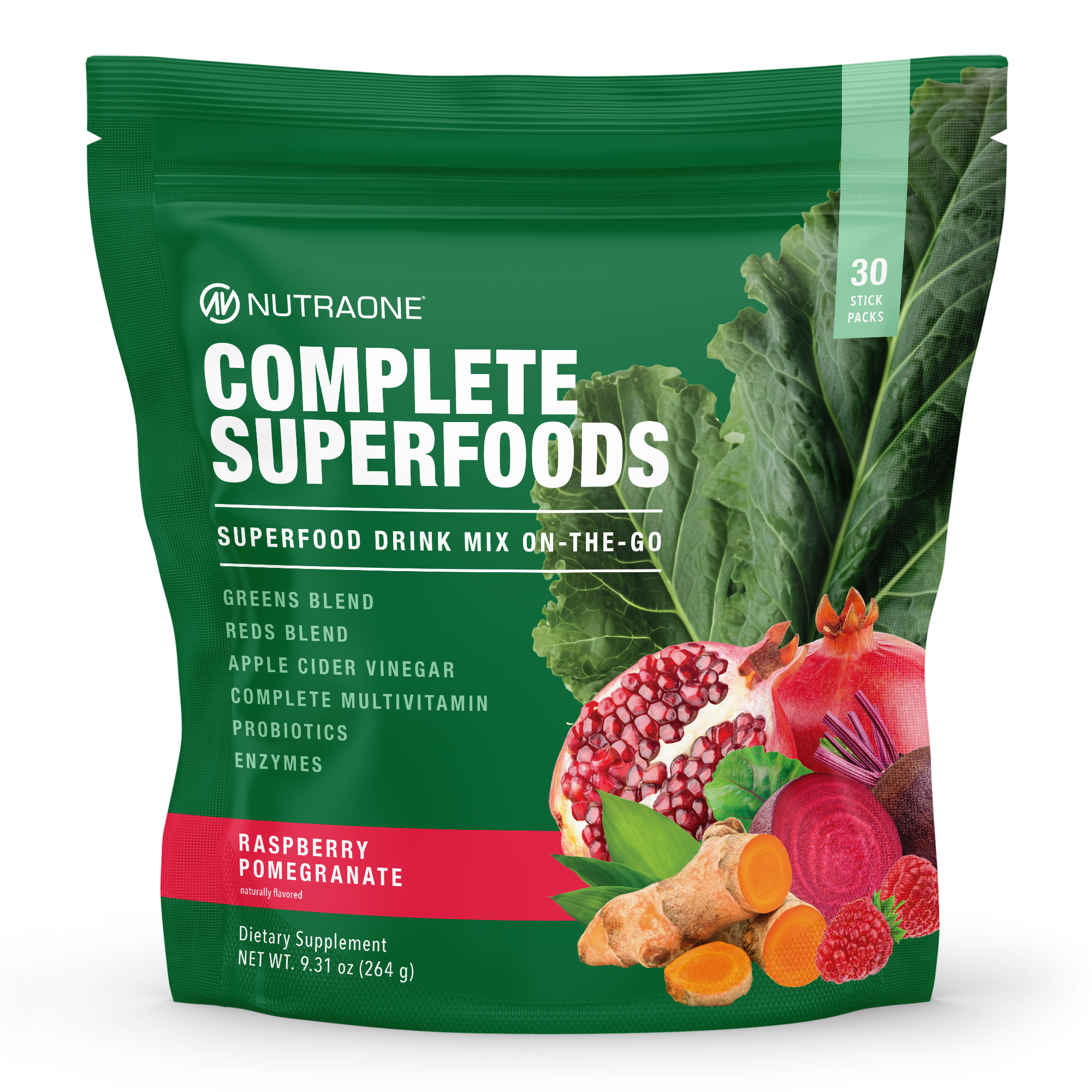NUTRAONE | Complete Superfoods Stick Packs - In Action | Nutrastop