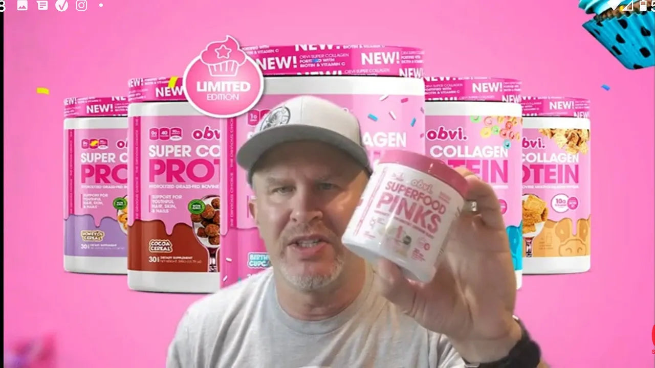 Obvi Superfood Pinks - In Action | Nutrastop