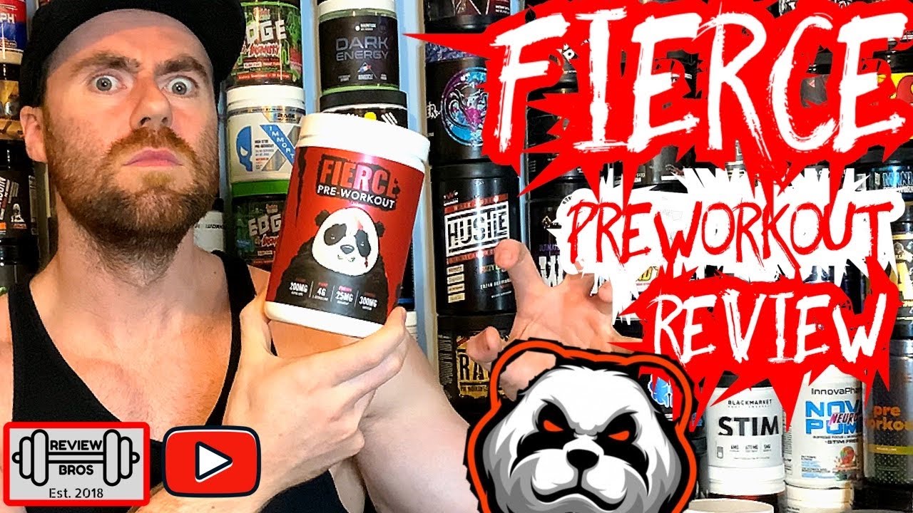 Panda Fierce Preworkout - In Action | Nutrastop