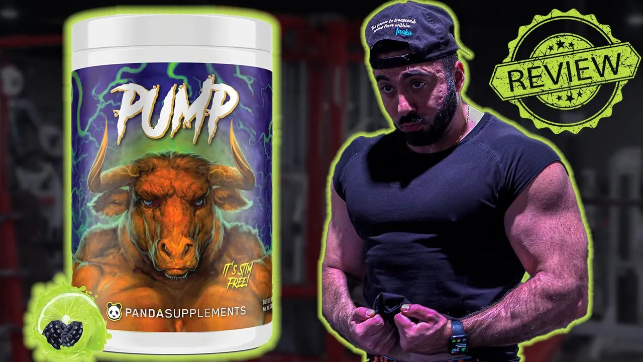 Panda Supps | Pump | Stim Free Pre Workout - In Action | Nutrastop