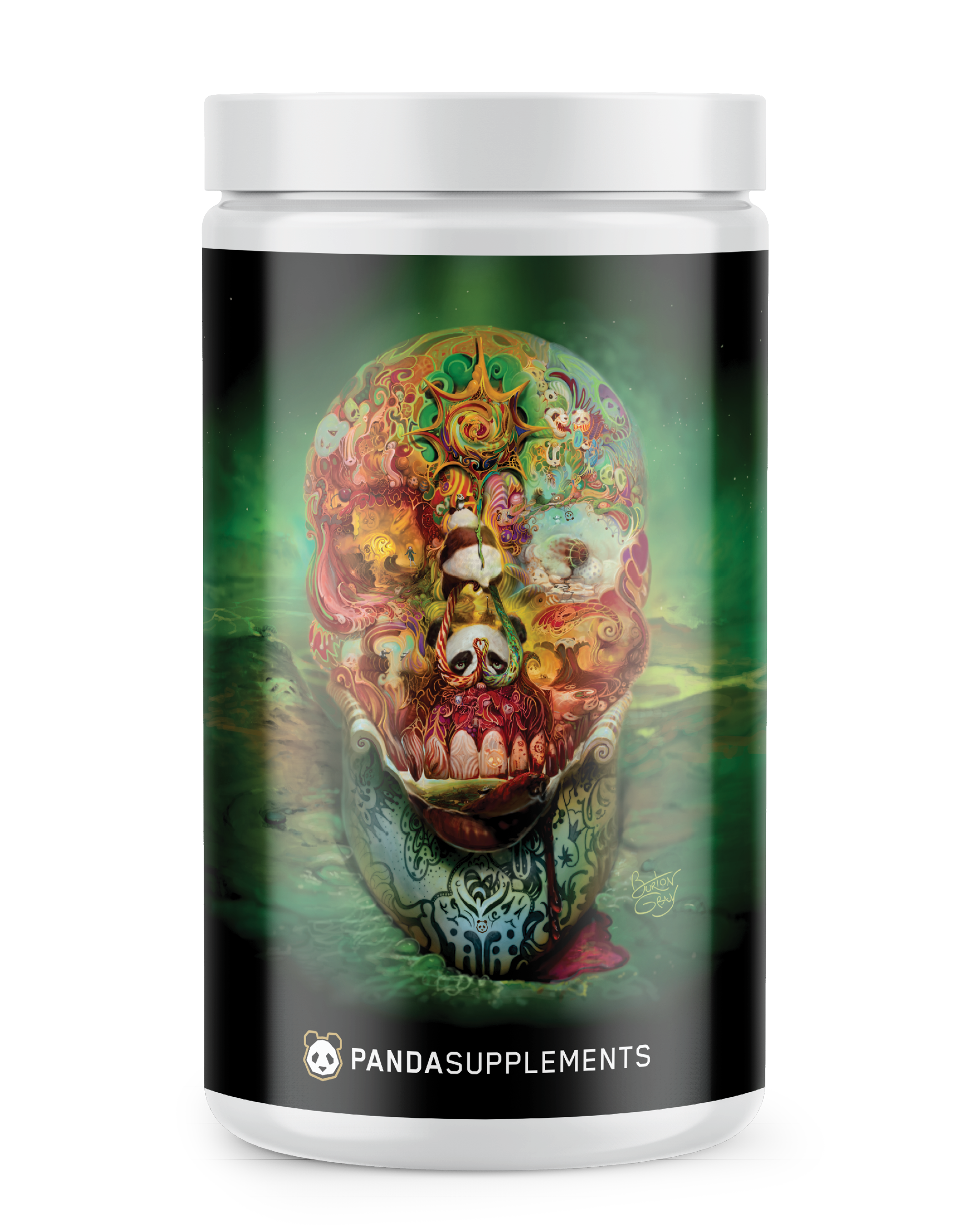 Panda Supps | Skull | Preworkout | Limited Edition - In Action | Nutrastop