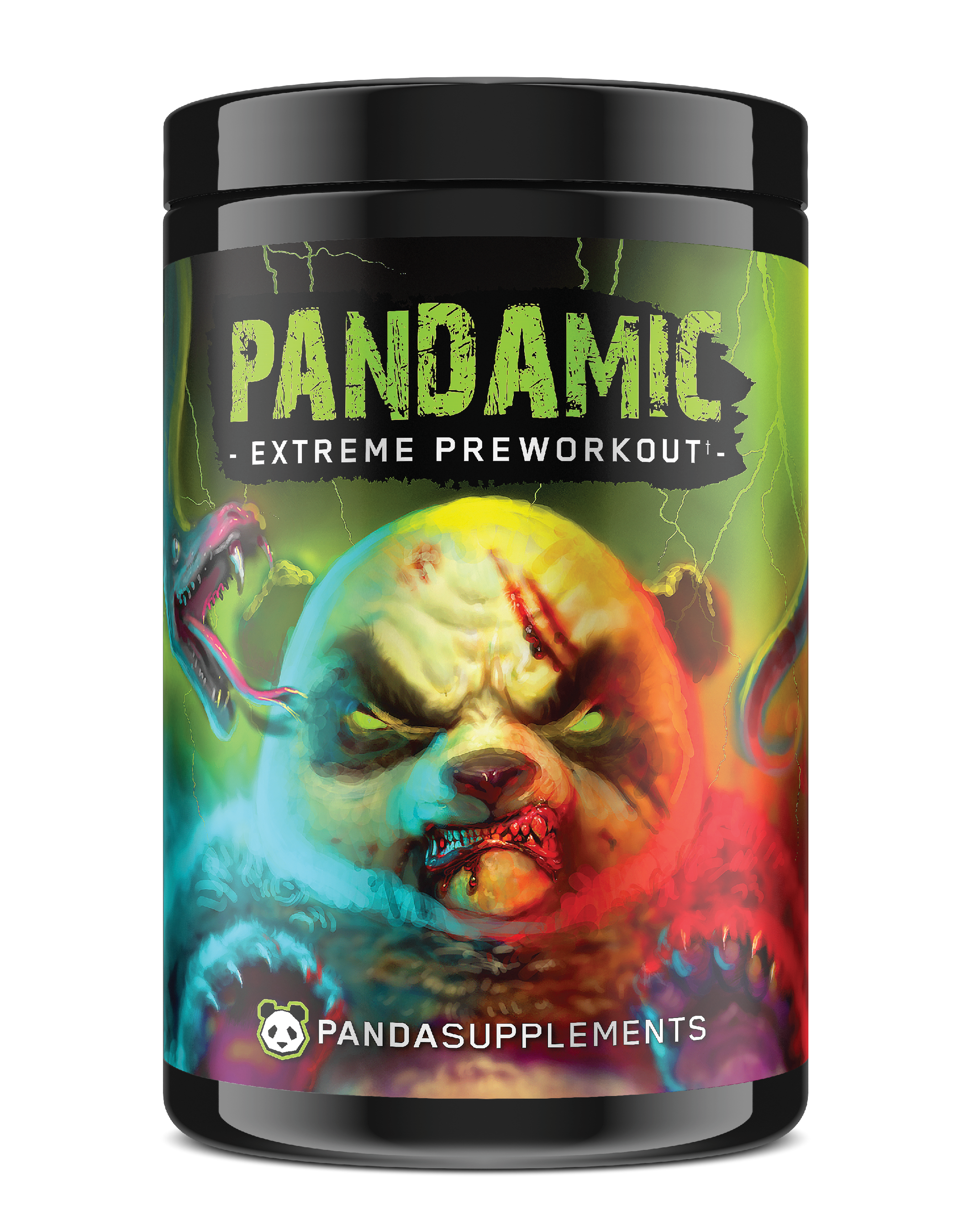 Panda Supps | Stainless steel Ice Shaker | 26oz - In Action | Nutrastop