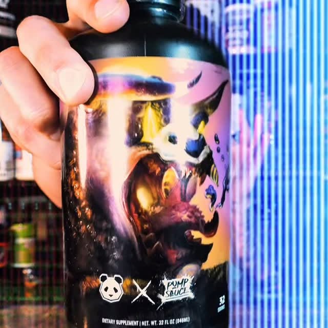 Panda Supps X Pump Sauce | Liquid Pre-Workout - In Action | Nutrastop