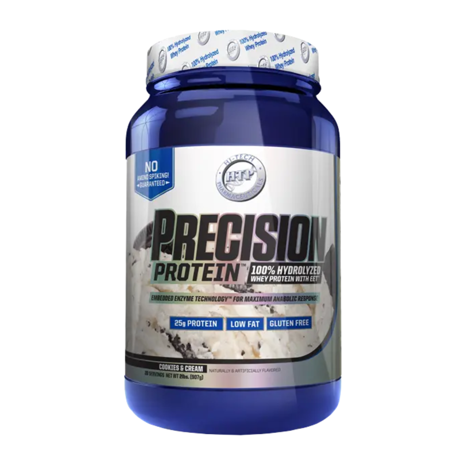 HI TECH PHARMACEUTICALS, INC. Hi Tech | Precision Protein - Back View | Nutrastop