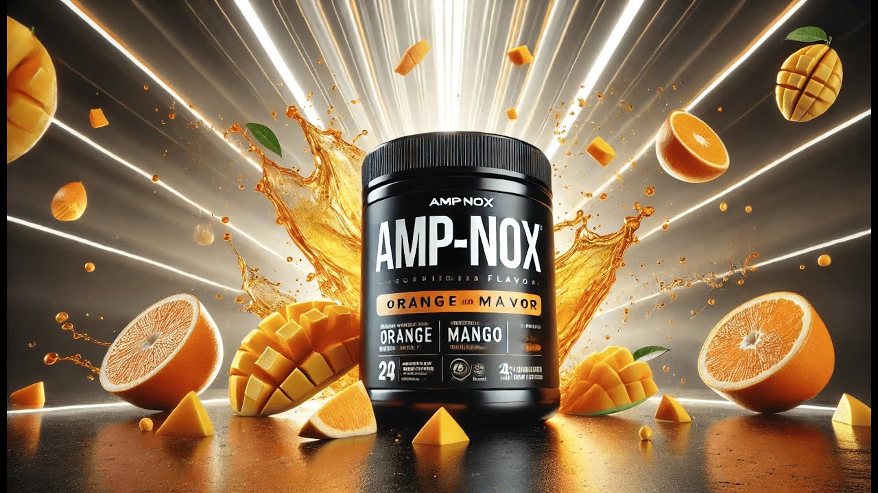 Project #1 | Amp-Nox Pre Workout | Non Stim (40 servings) - In Action | Nutrastop