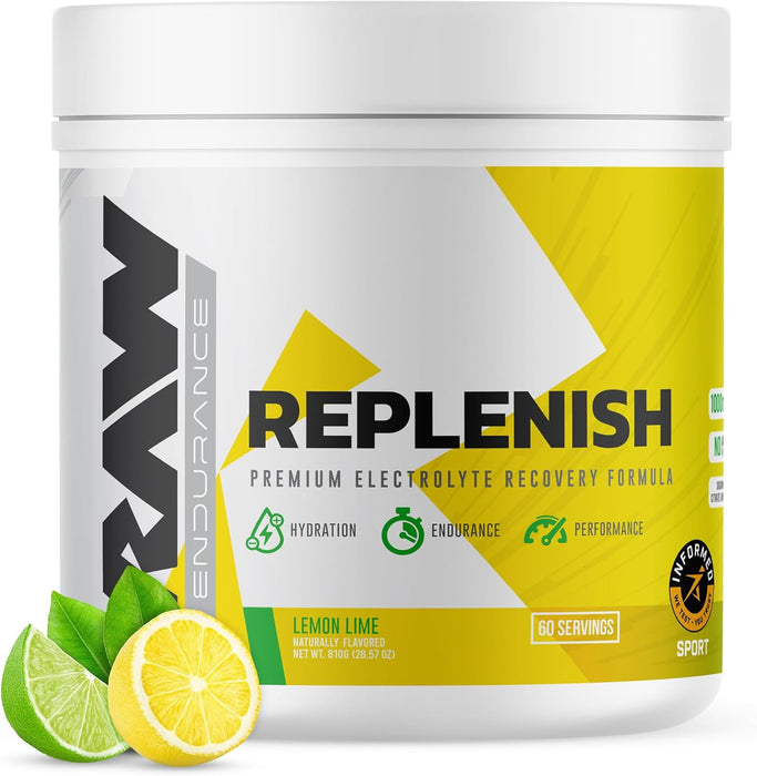 Raw Nutrition | Replenish | 60 servings - In Action | Nutrastop