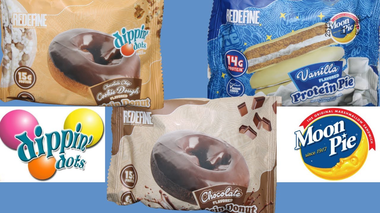 Redefine Foods | Protein Donuts (8 Count) - In Action | Nutrastop