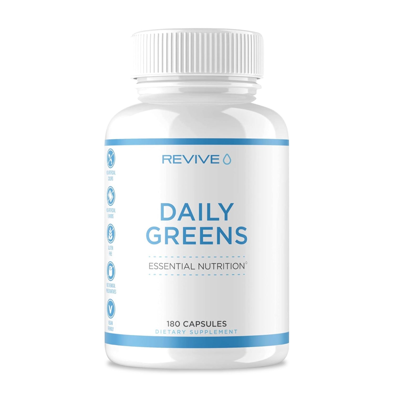 Revive MD | Daily Greens | Capsules - In Action | Nutrastop