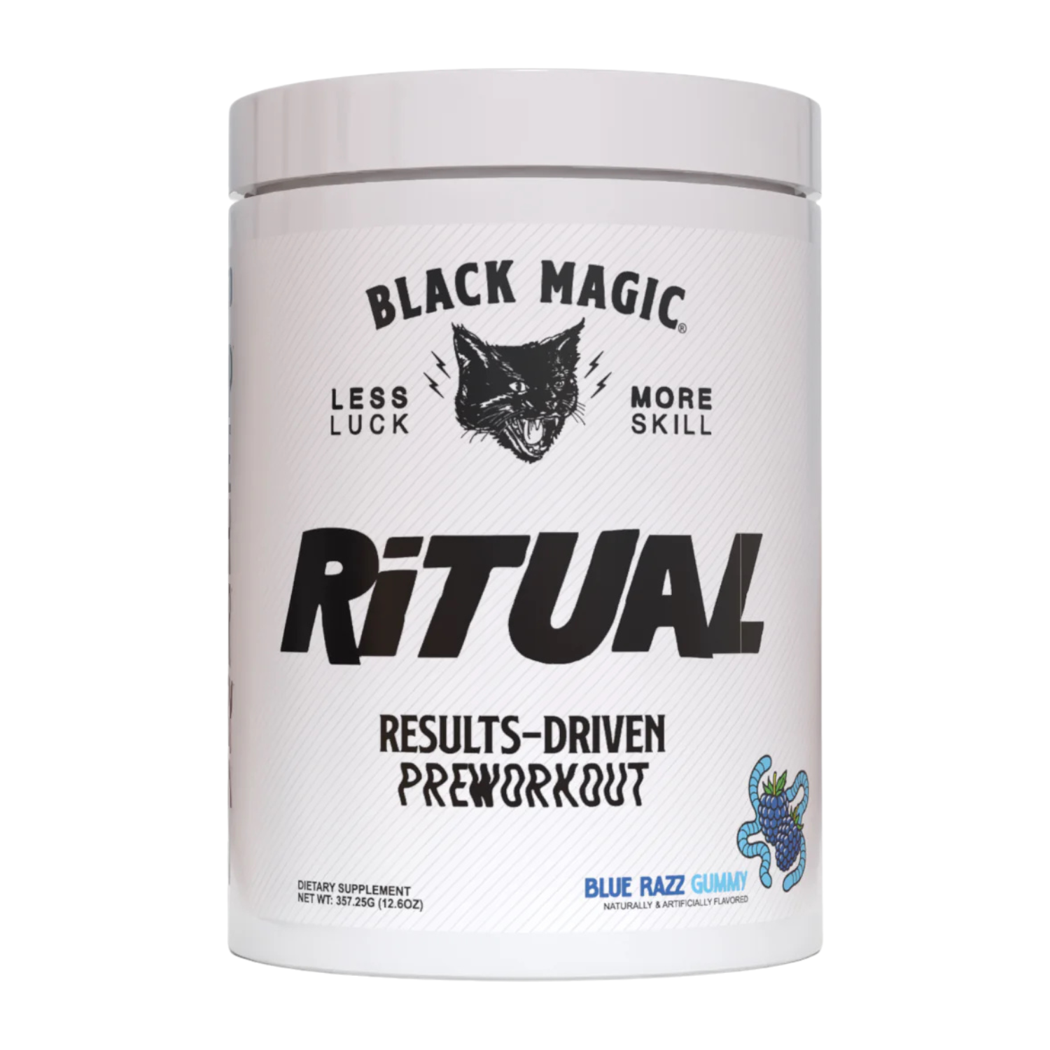 Black Magic Supply Black Magic | Ritual | High Stim Pre-Workout - Back View | Nutrastop