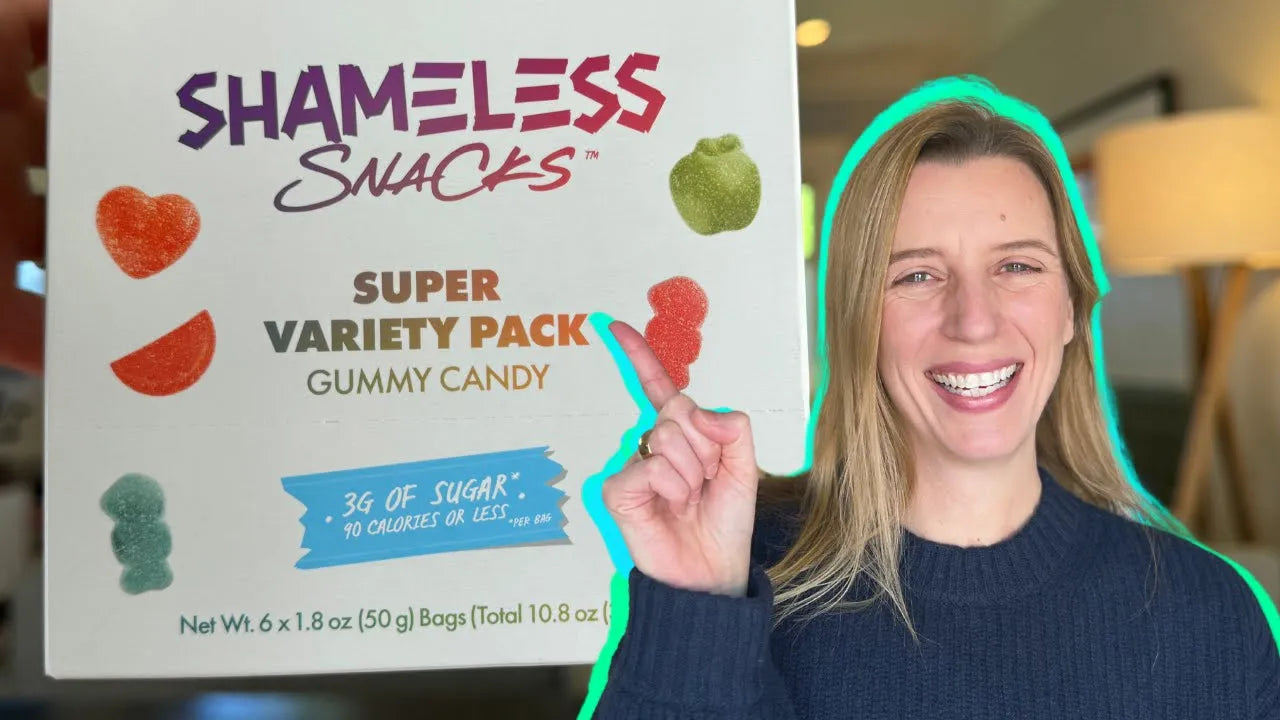 Shameless Snacks Gummy Candy - In Action | Nutrastop