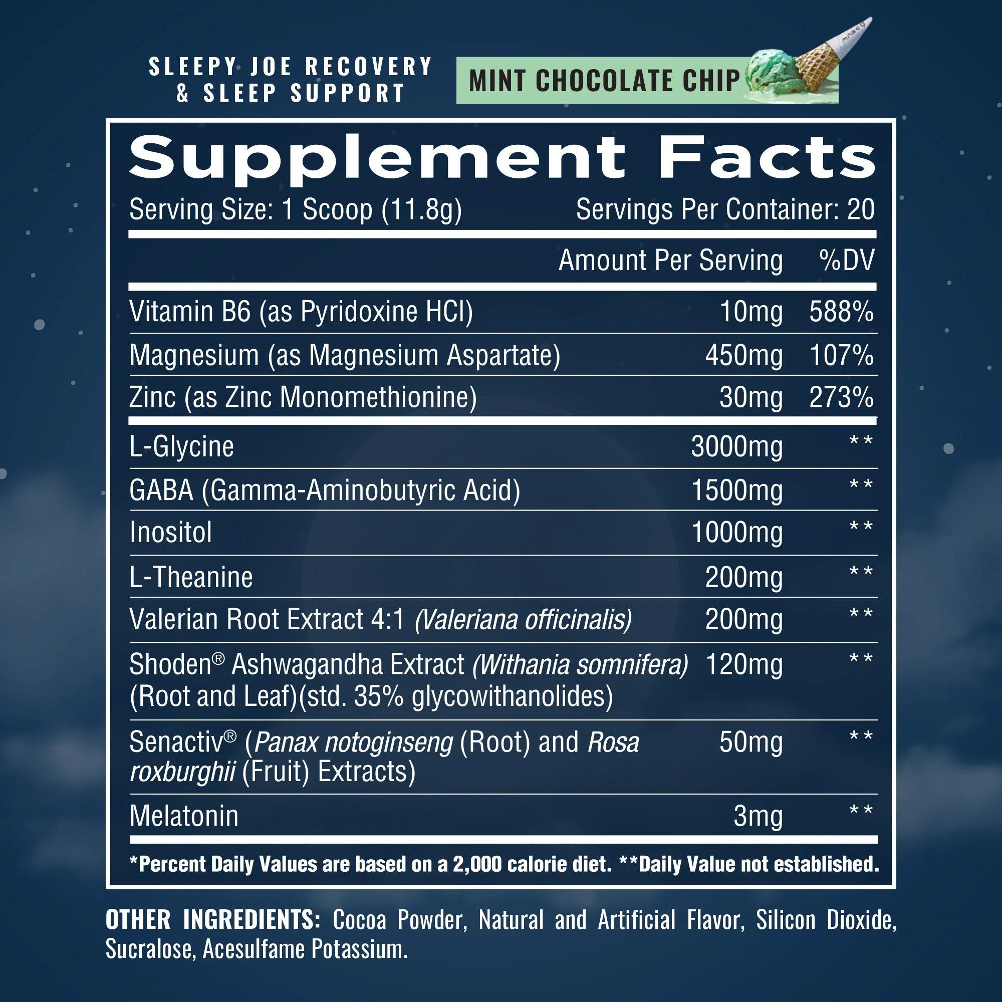 Merica Labz | Sleepy Joe | Sleep Aid