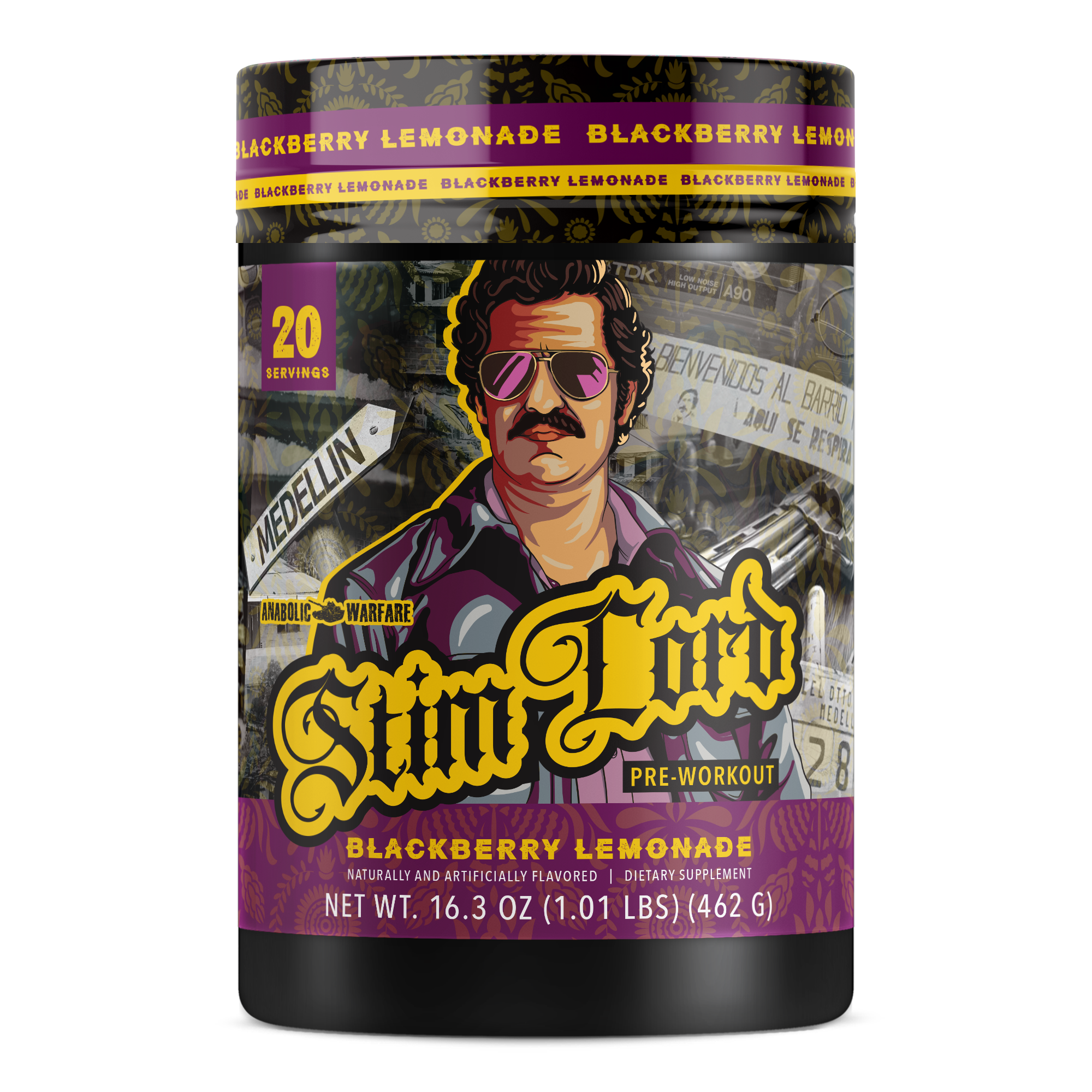 Anabolic Warefare | Stim Lord | Pre Workout - In Action | Nutrastop
