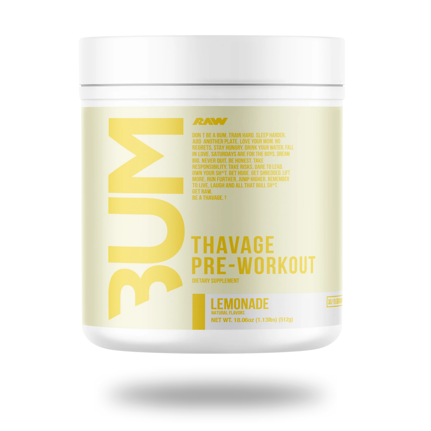 Raw Nutrition X Cbum | Bum Thavage | Pre-Workout